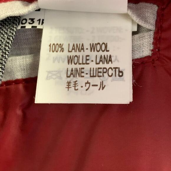 BRUNELLO CUCINELLI Size XL Grey Heather Wool Padded Buttoned Vest - Picture 9 of 10